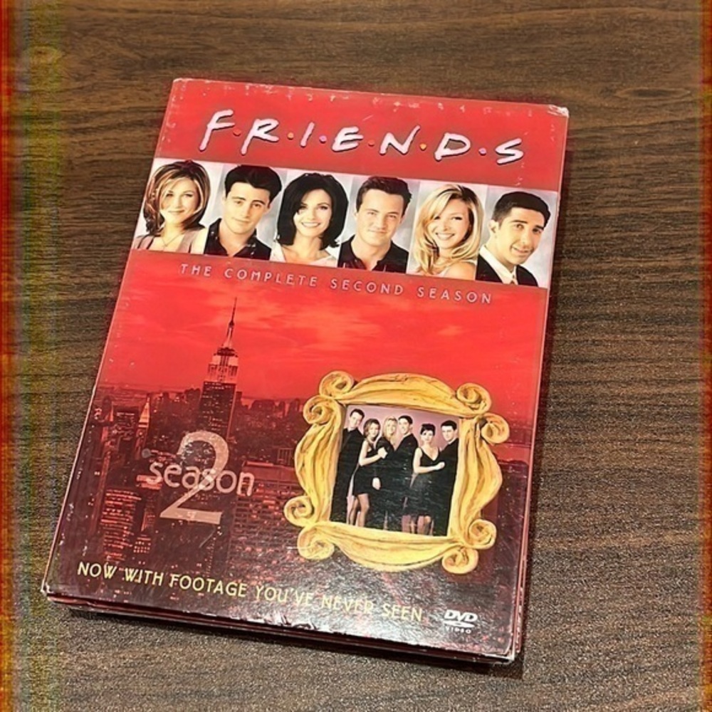 Friends -The Complete Second Season DVD, 2002, Deluxe 4 Disc Set, Four Disc Set
